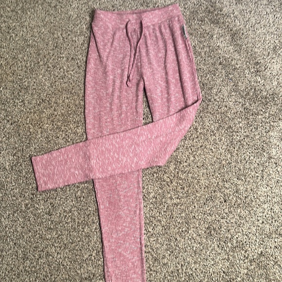 Gymshark solung ribbed pink soft leggings size small - Picture 5 of 9